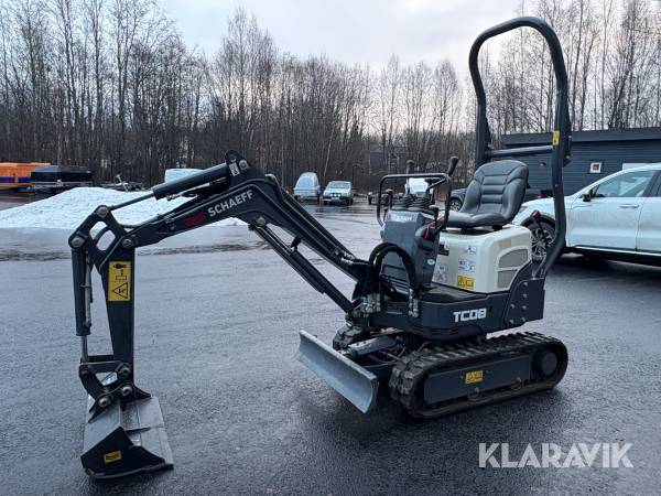 Minigrävare Schaeff TC08