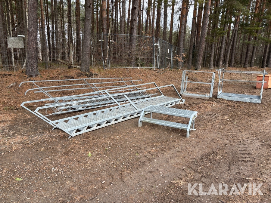 Diverse trappor och plattformar