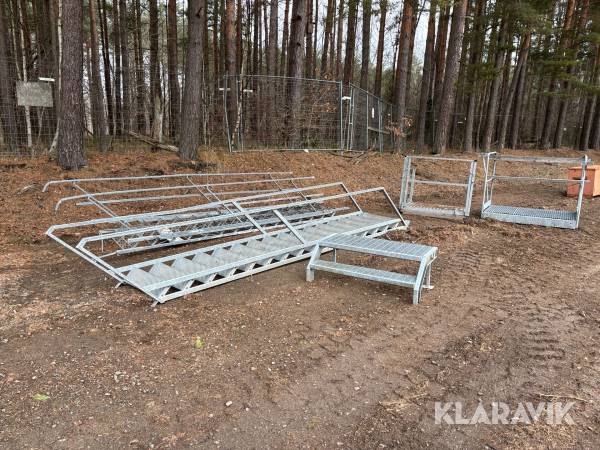 Diverse trappor och plattformar