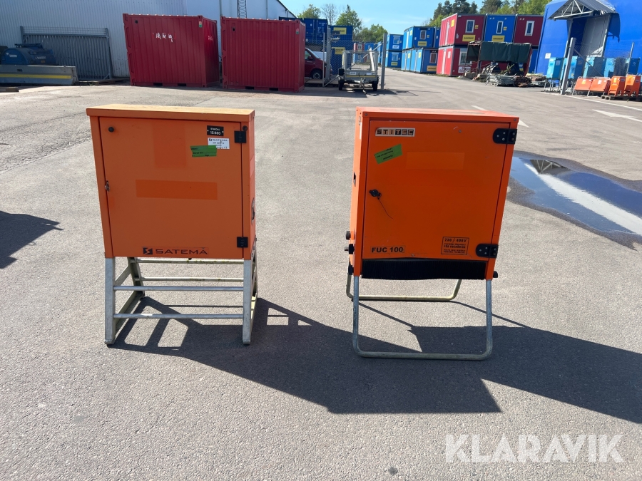 Huvudcentraler Stitec, Satema ZSF 25/311, FUC 100