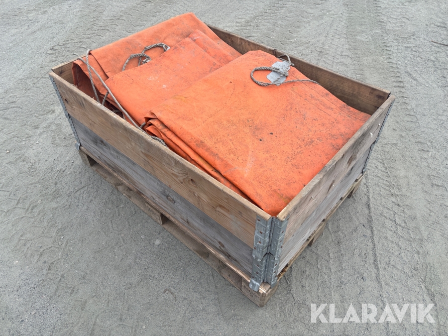 Presenningar Proffs - Totalt 5st