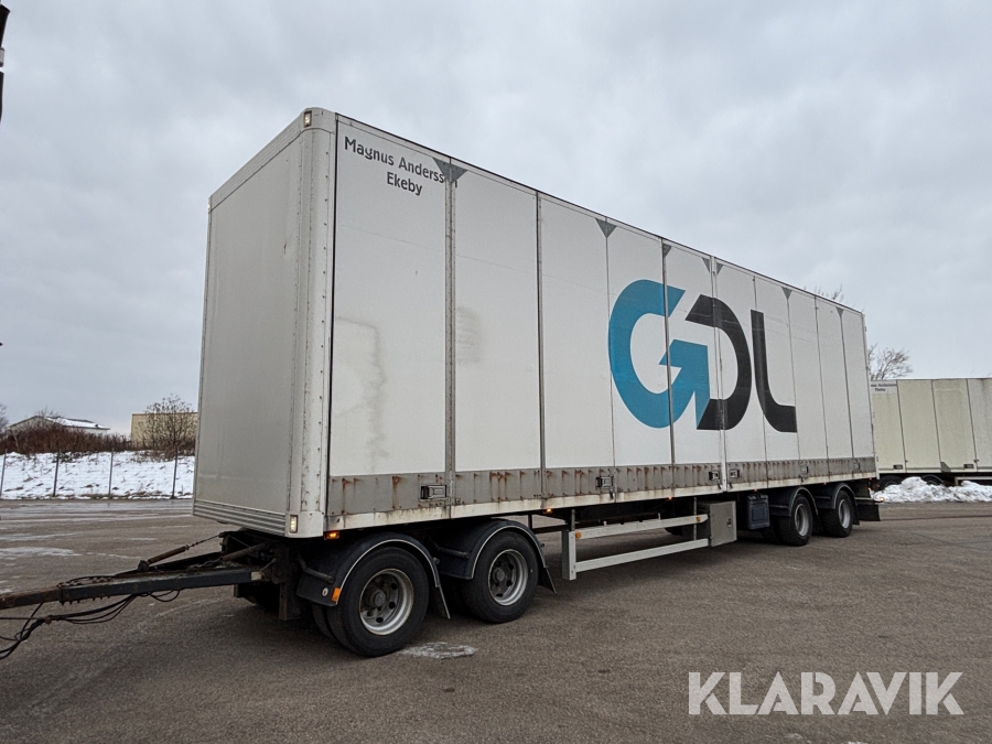 Skåpsläp Ekeri L/L4 med öppningsbar sida