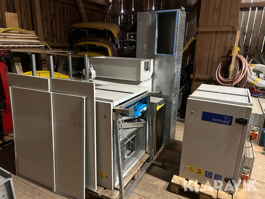 Ventilationsaggregat Komfovent Verso-R10