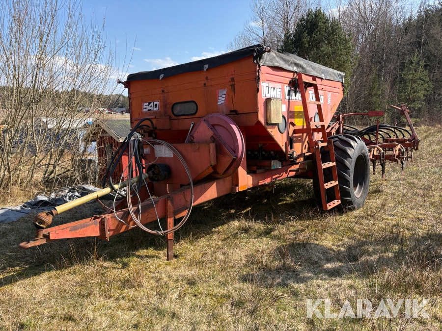 Såmaskin Tume 540 Combi Turbo