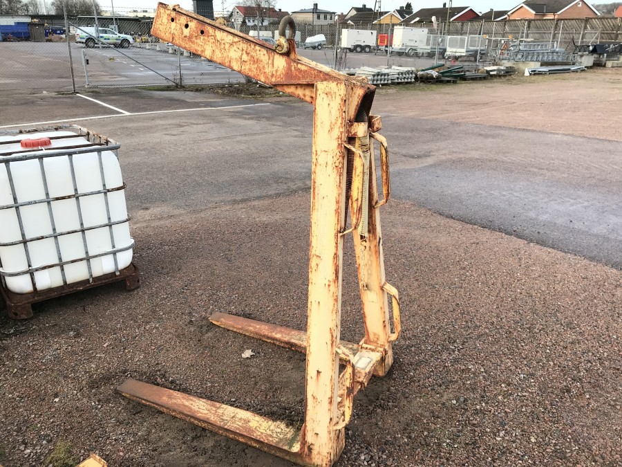 Pallgafflar till kranbil