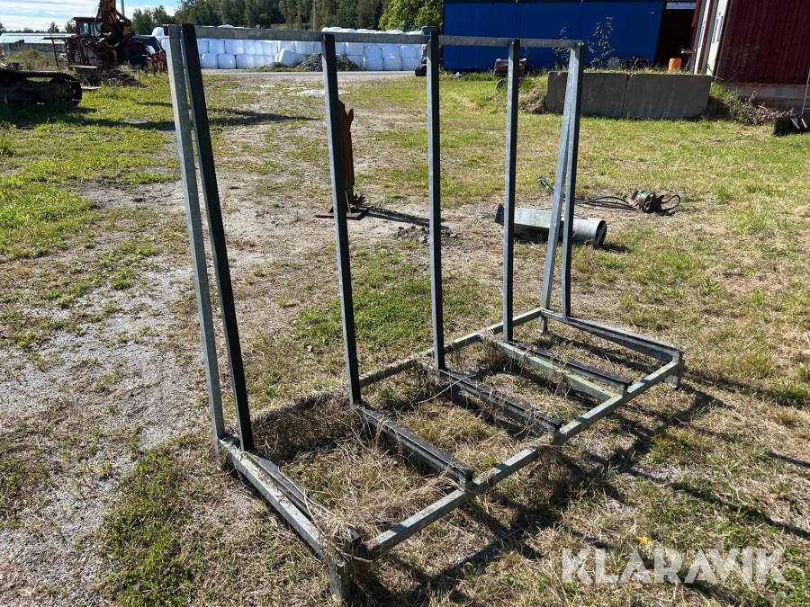 Materialställ galvat