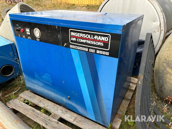 Kompressor Ingersoll Rand FS 1000TSD med lufttank