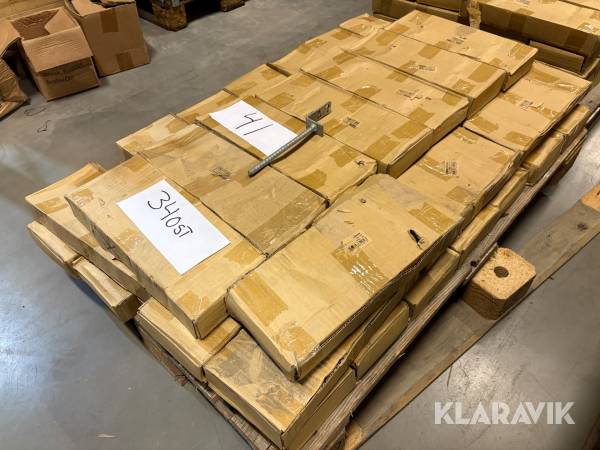 Stolpsko för ingjutning L-Form 46x90x30x12x200x4mm 340st
