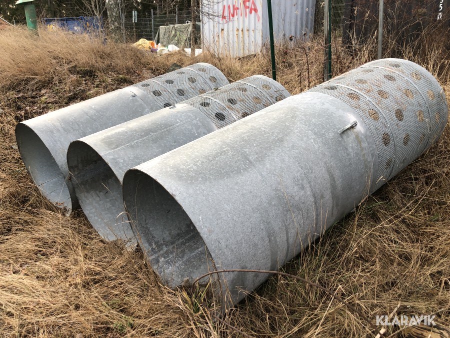 3st Rör till  Radonventilation