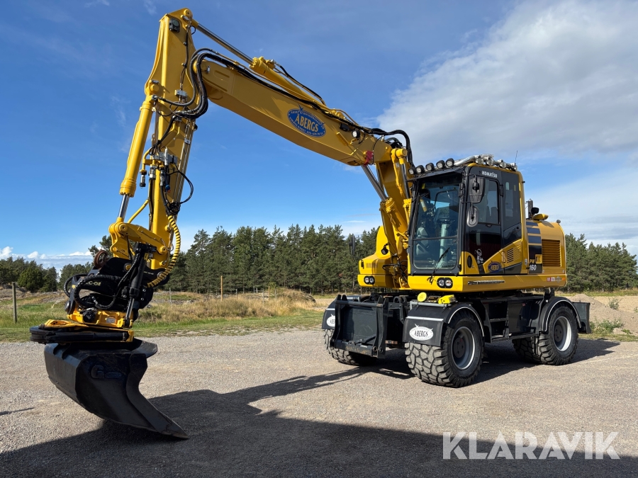 Hjulgrävmaskin Komatsu PW160-11
