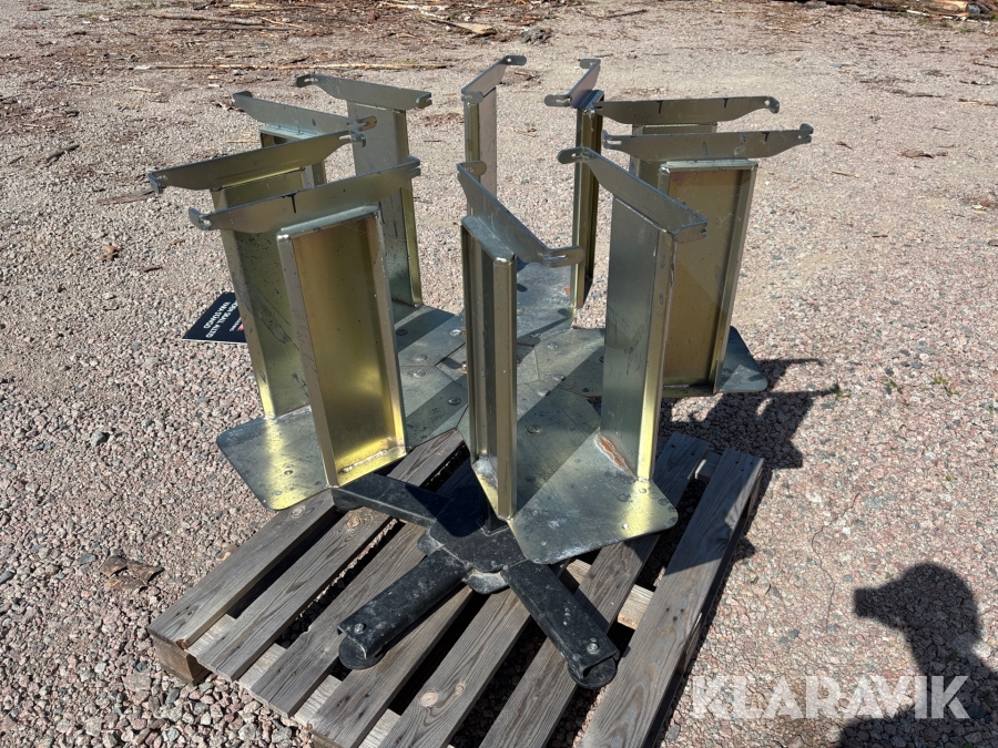 Packsnurra / packstativ för vedsäck 5 fack