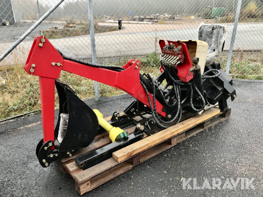 Grävaggregat trepunkt