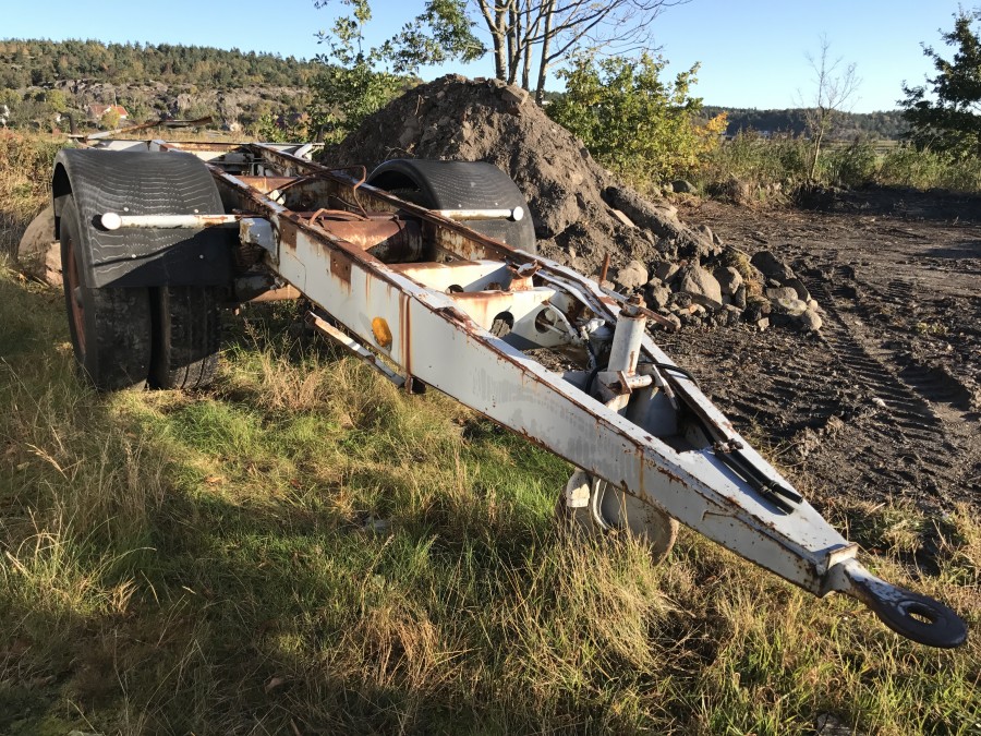 Släpvagnschassi (renoveringsobjekt)