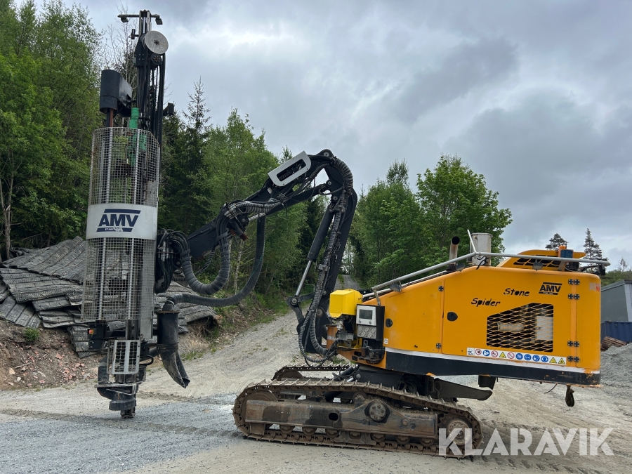 Borrigg AMB StonePower Spider med GPS