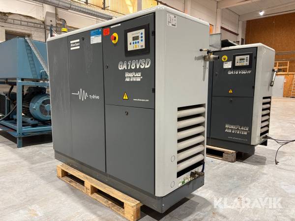Kompressor Atlas Copco GA18VSD