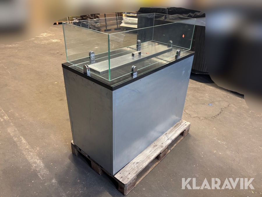 Eldstad för dekoration