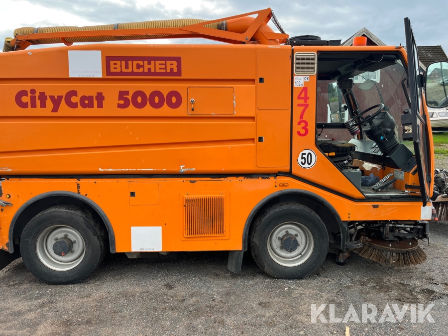 Sopmaskin Bucher  City Cat 5000