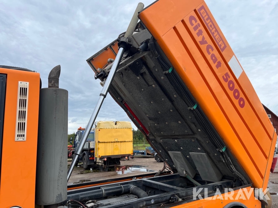 Sopmaskin Bucher  City Cat 5000