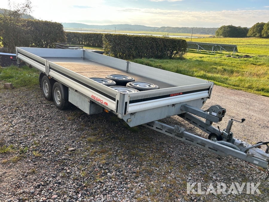 Entreprenadsläp Respo