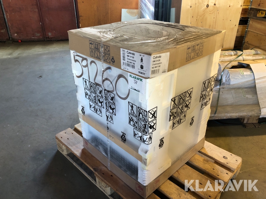 Diskmaskin Cylinda DM 3120 Oanvänd