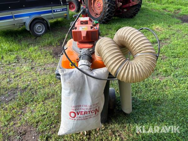 Lövsug med behållare Husqvarna/Overton 255B/120-125-H