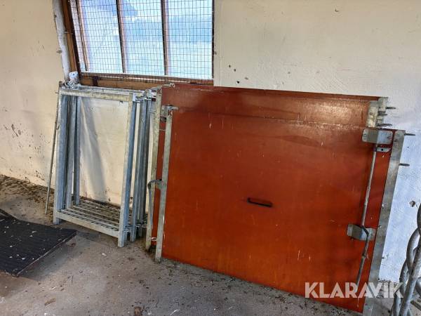 Sorteringsränna med 5 bockar