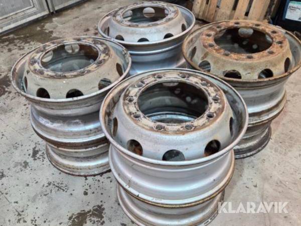 Fälgar Scania Driv 8st