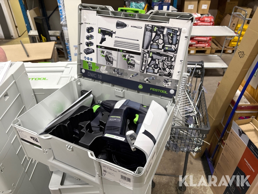 Skruvautomat Festool DWC 18-4500 Basic