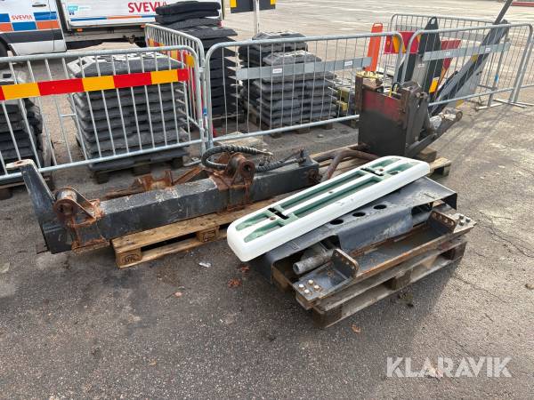 Plogfästen Mähler s-bom, sidofäste, Frontfäste