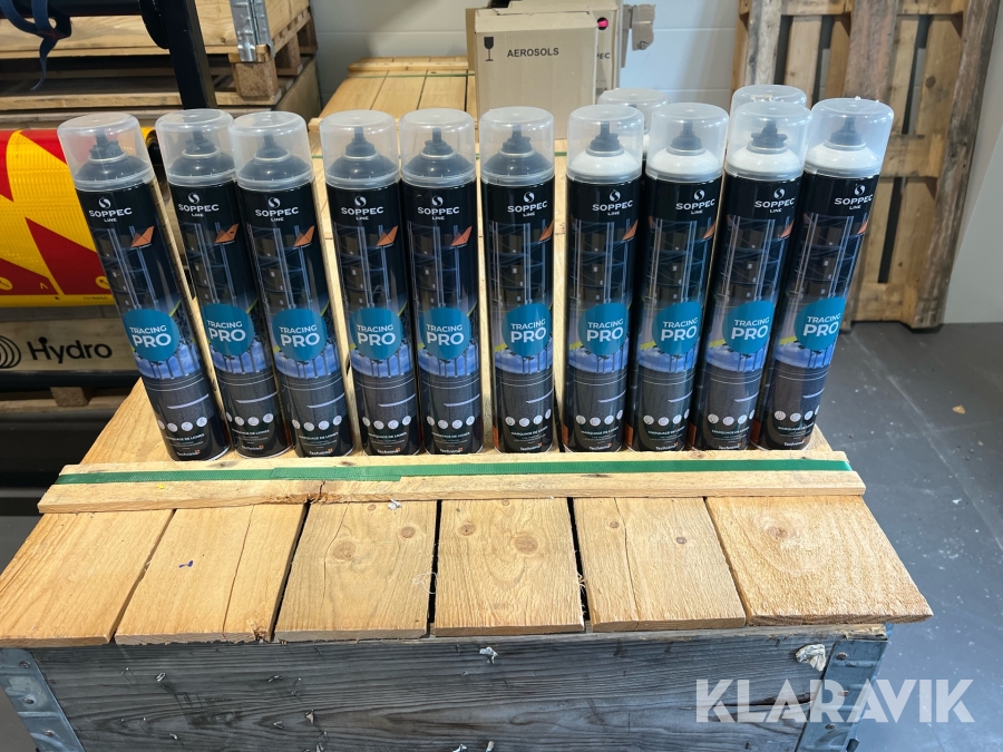 Väglinjespray Soppec 12st