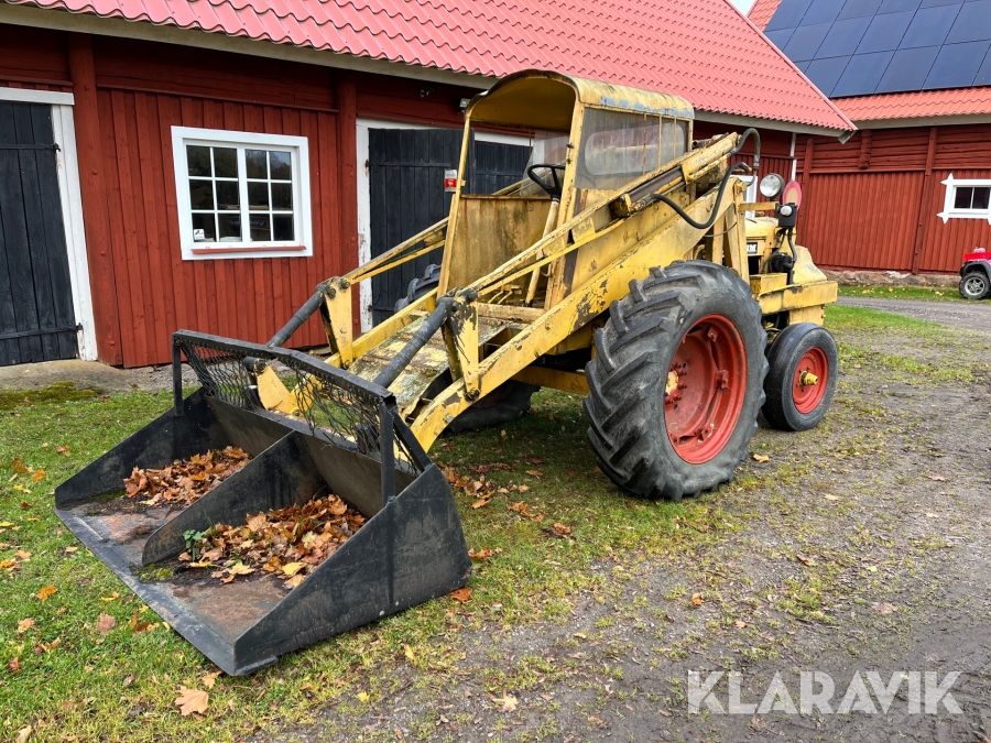 Veteranbaklastare Bolinder Munktell BM H10 35/36 med skopa