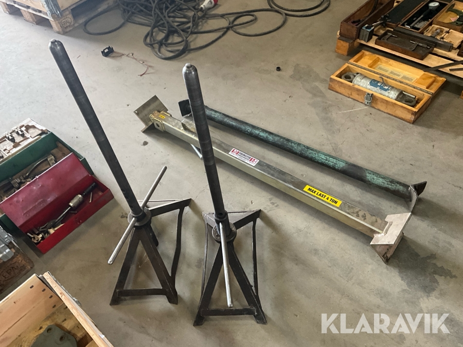 Lastbilsstöd till hytt