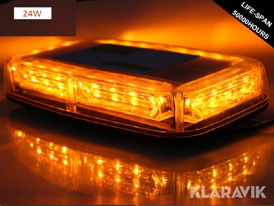 LED Varningsbelysningsbar 24W