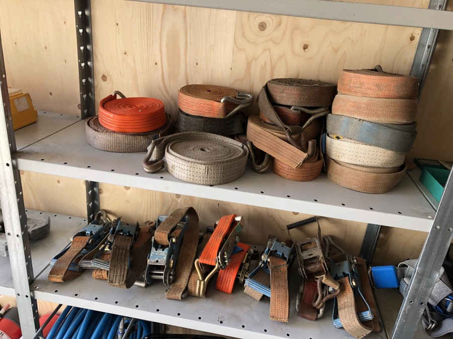 15 st spännband med spännare