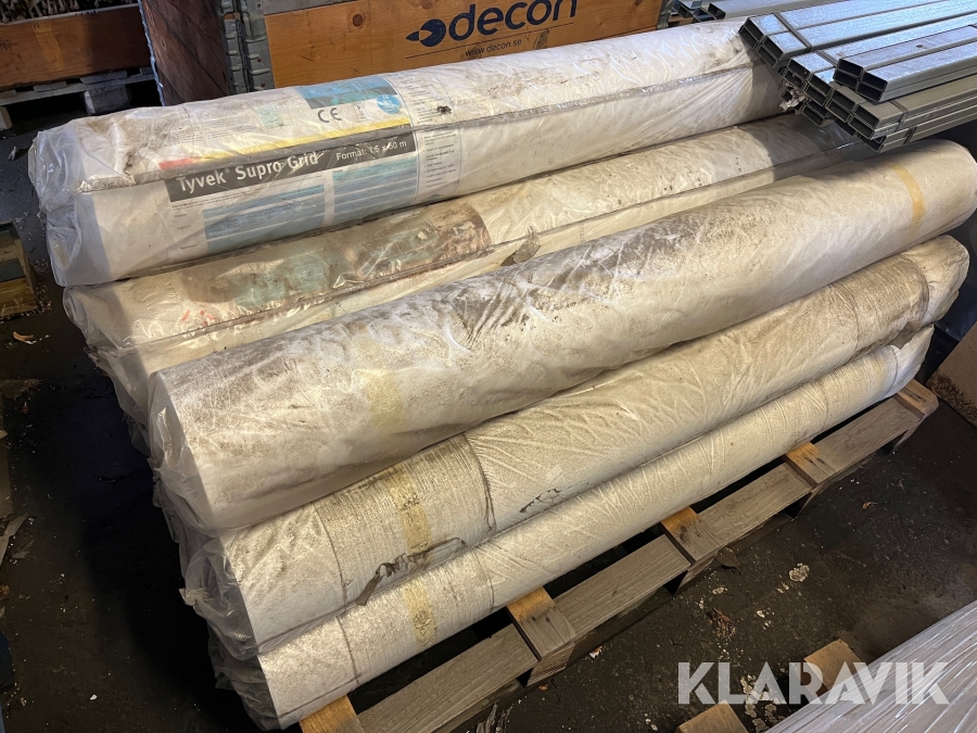 Underlagstak 12 st Tyvek Supro Grid
