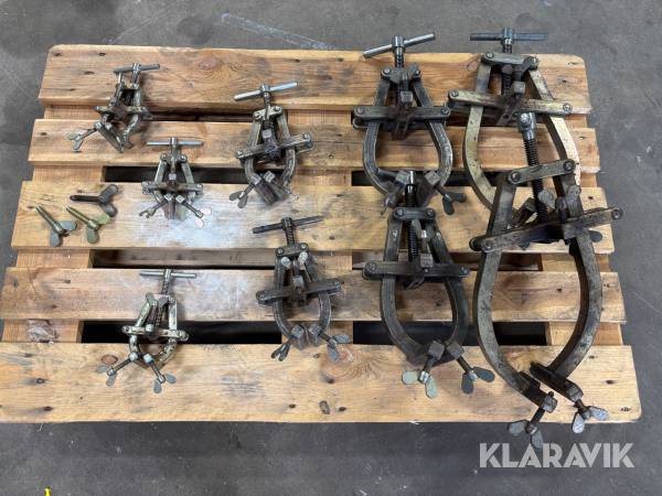 Svetstillbehör Rörtving Jankus Stål 9st