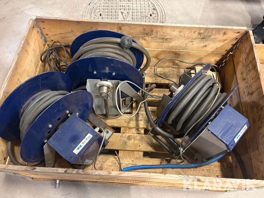 Elektriska slangvindor W & S 3 st