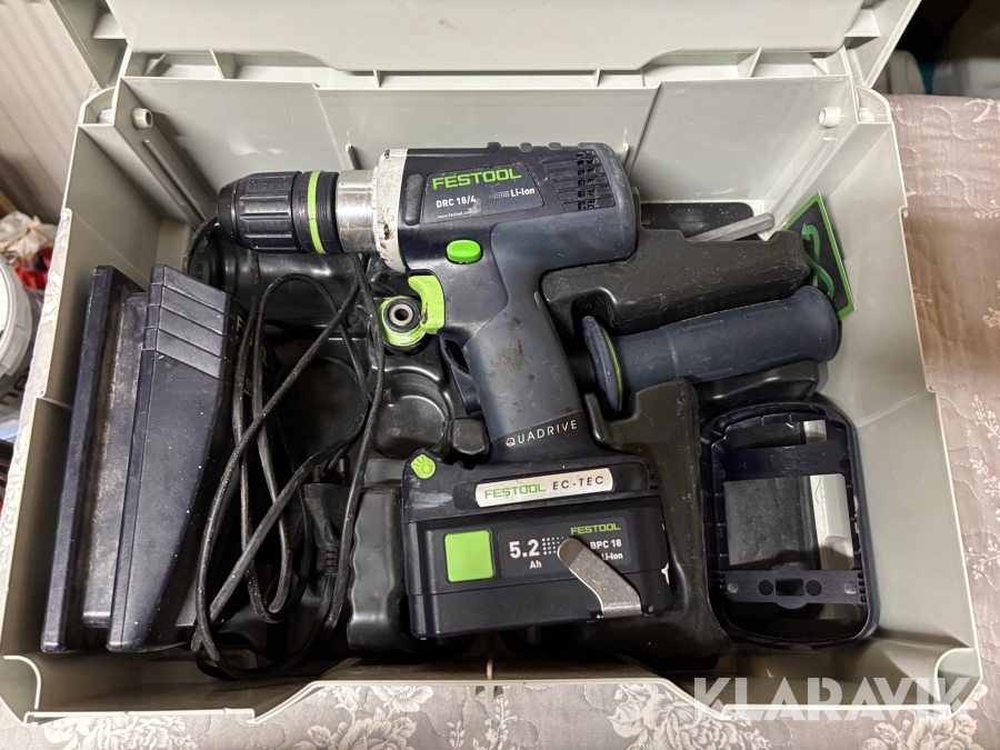 Skruvdragare Festool DRC 18/4 Li-Basic