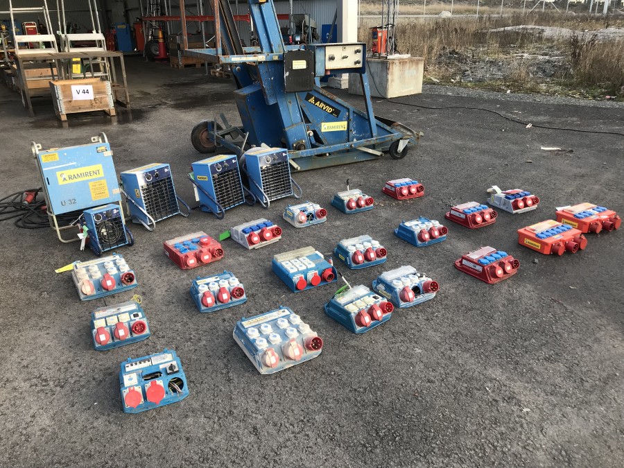 VARMLUFTSFLÄKTAR, UNDERCENTRALER