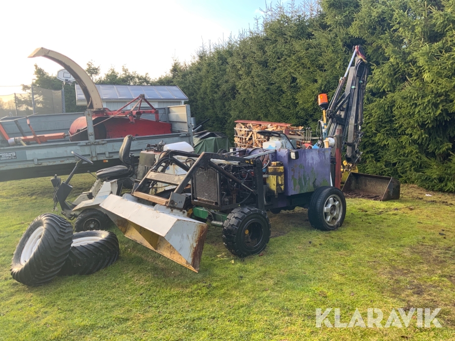 Grävlastare Hemmabygge