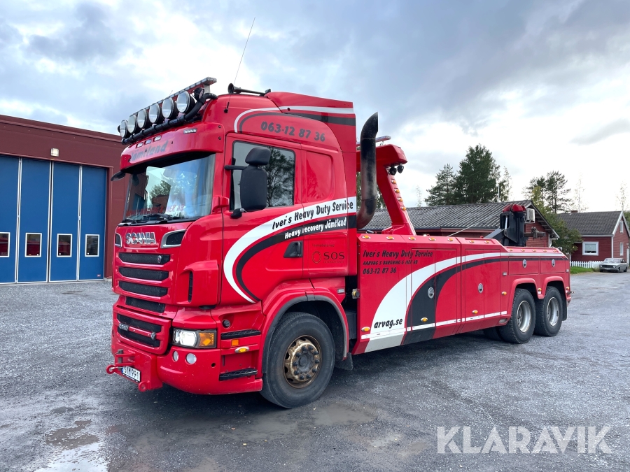 Tungbärgare Scania R560 6X4