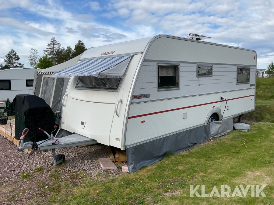Husvagn Cabby 620+ Champ edition med tillbehör