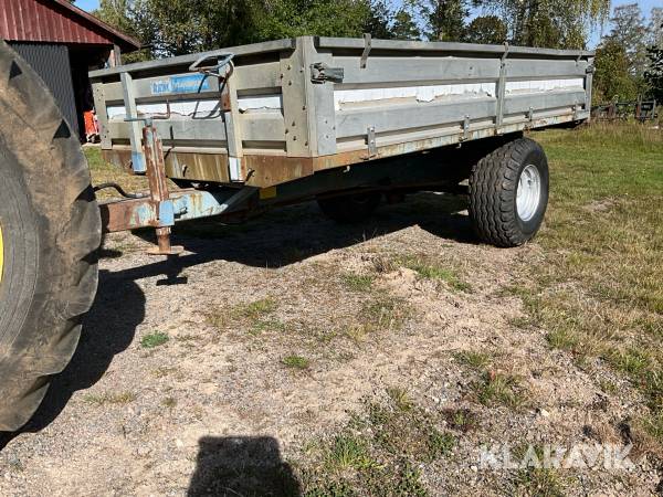 Tippvagn / Spannmålsvagn Gisebo 2711 med rostskyddad stålplåt