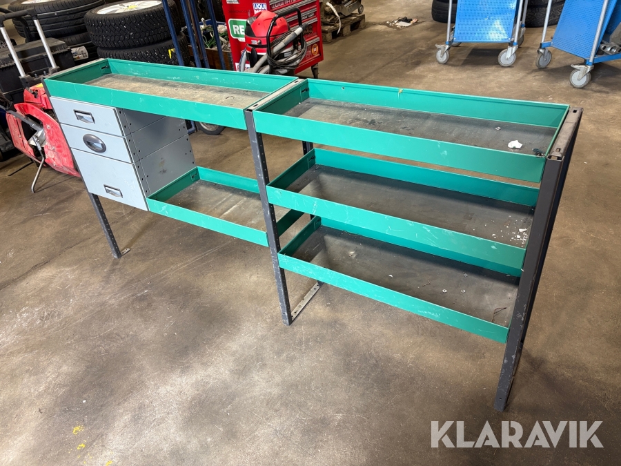 Verktygsinredning för bil System Edström