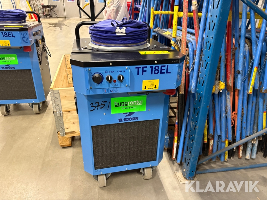 Värmefläkt El-Björn TF 18EL EBS