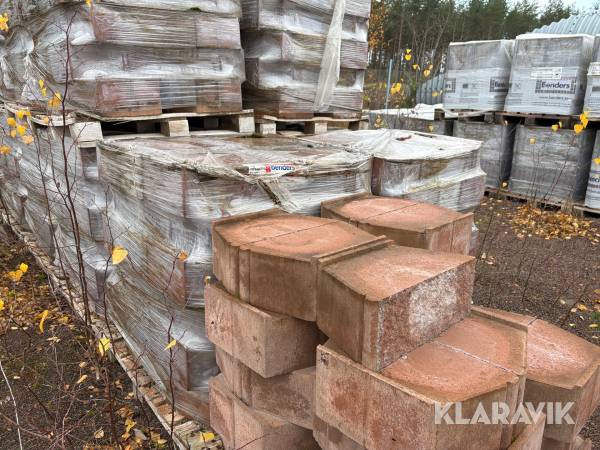 Mursten Benders Megastone 150 Terracotta 15st pall