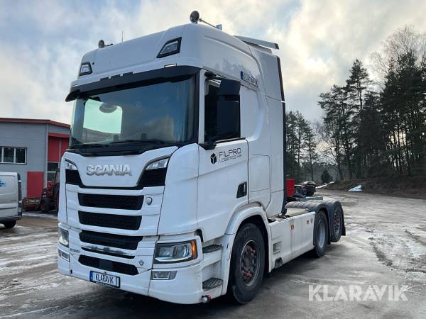 Dragbil Scania R 580 V8