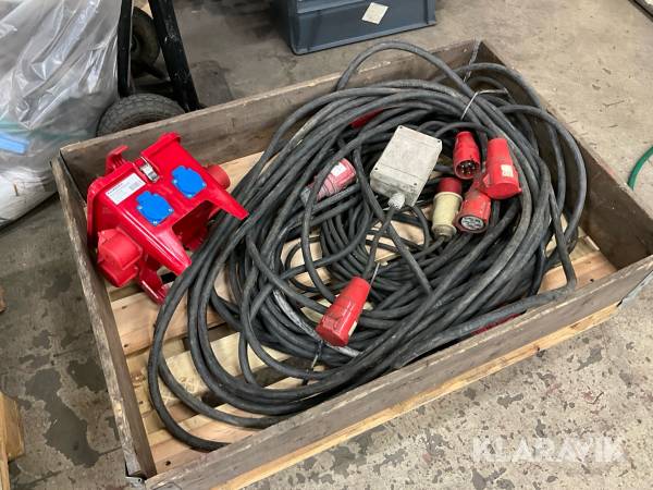 Elkabel & byggcentral 32A