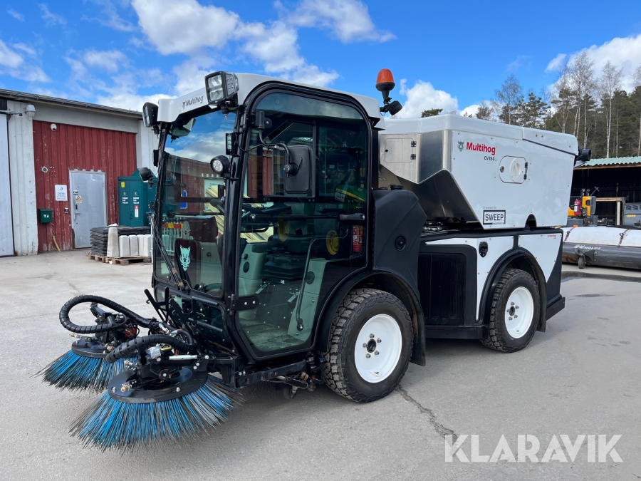 Sugande Sopmaskin Sweep Multihog CV350