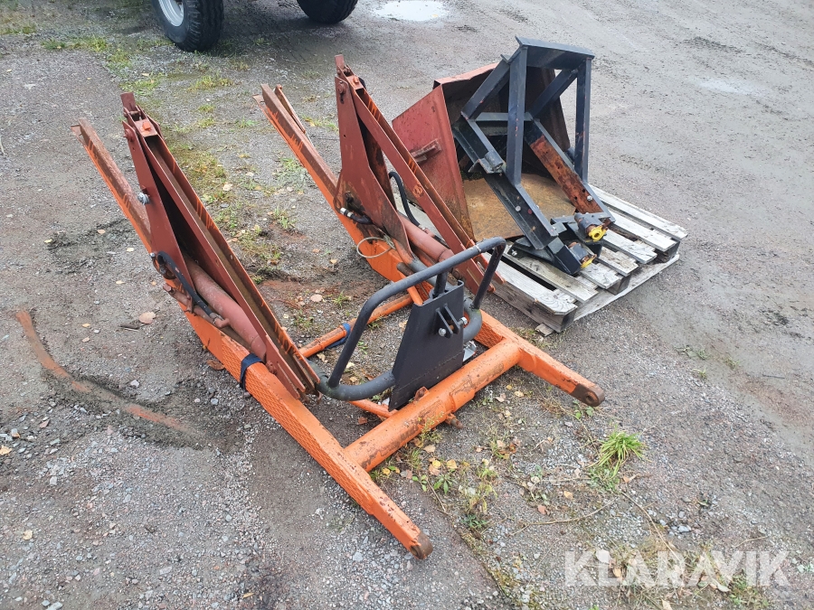 Frontlastare med skopa Modig